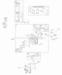 Part Location Diagram of 696854 Briggs and Stratton Engine Oil Filter